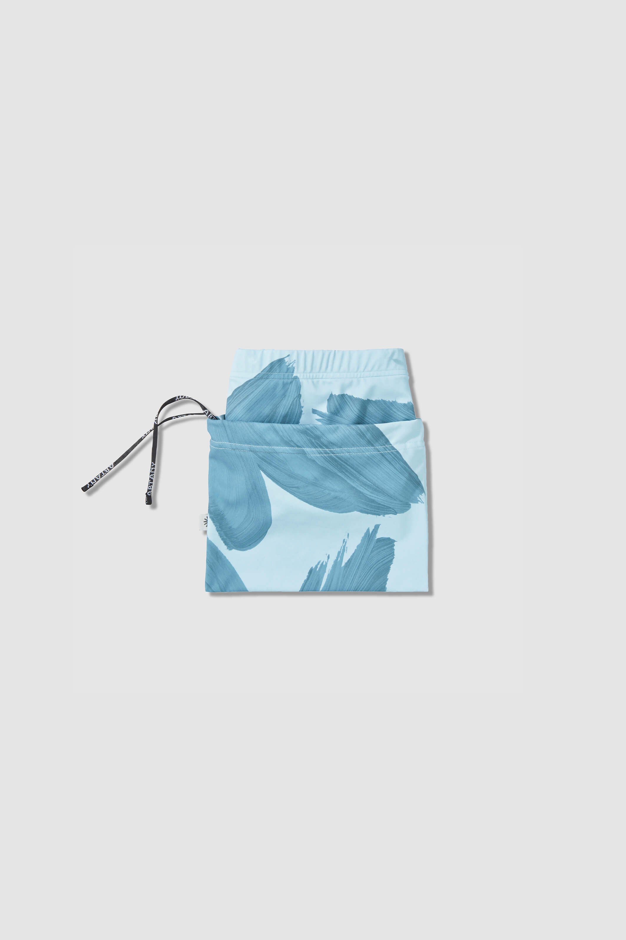 BLUE BANA PRINT SWIM BRIEFS