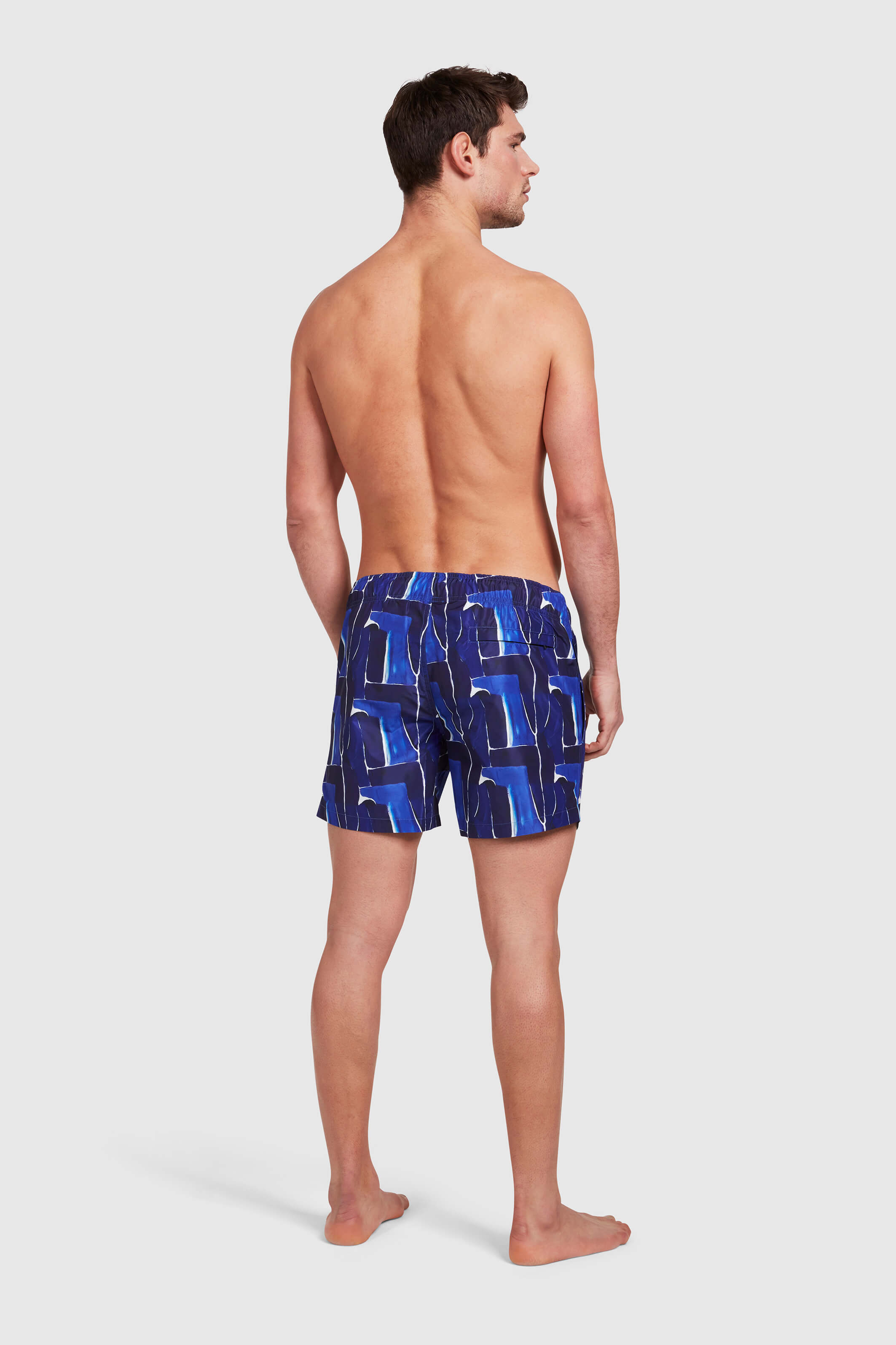 NAVY KASHI SWIM SHORTS