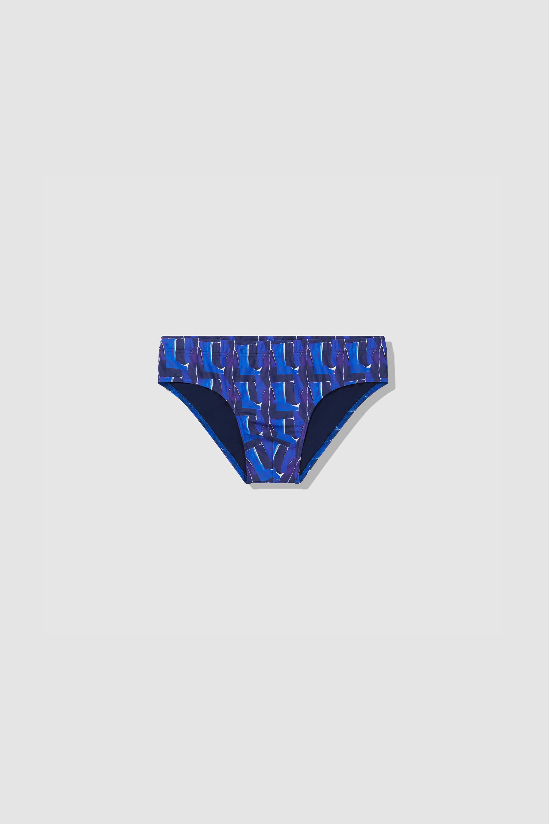 NAVY KASHI SWIM BRIEFS