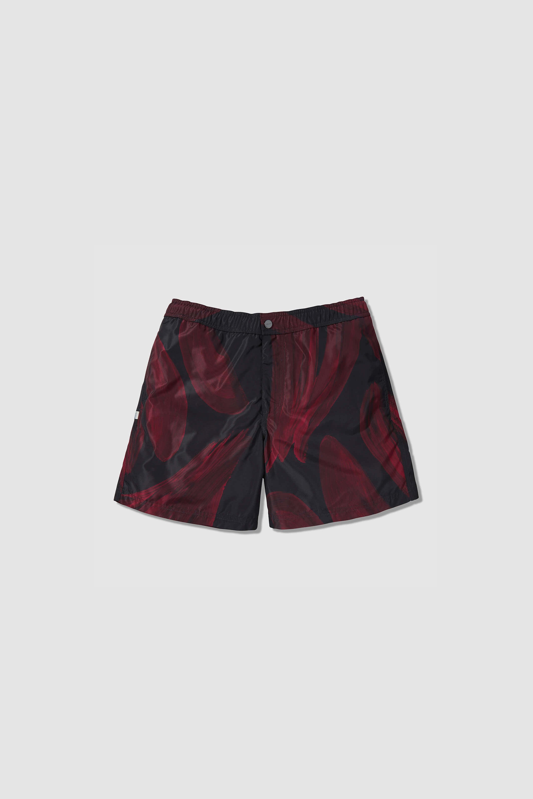 BLACK TALAR BRUSH STROKE SWIM SHORTS