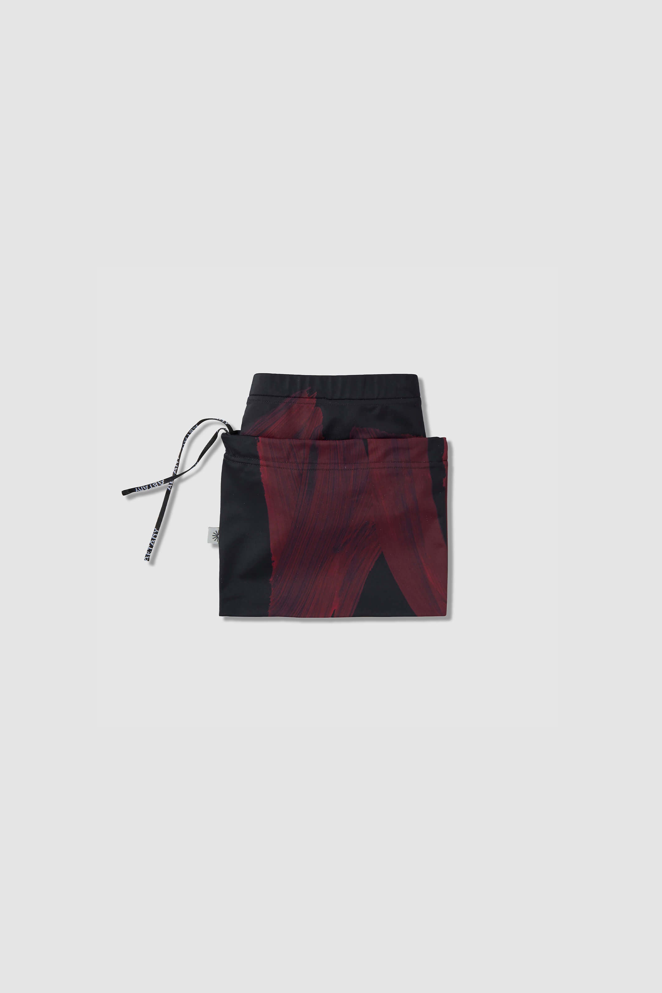BLACK BANA PRINT SWIM BRIEFS