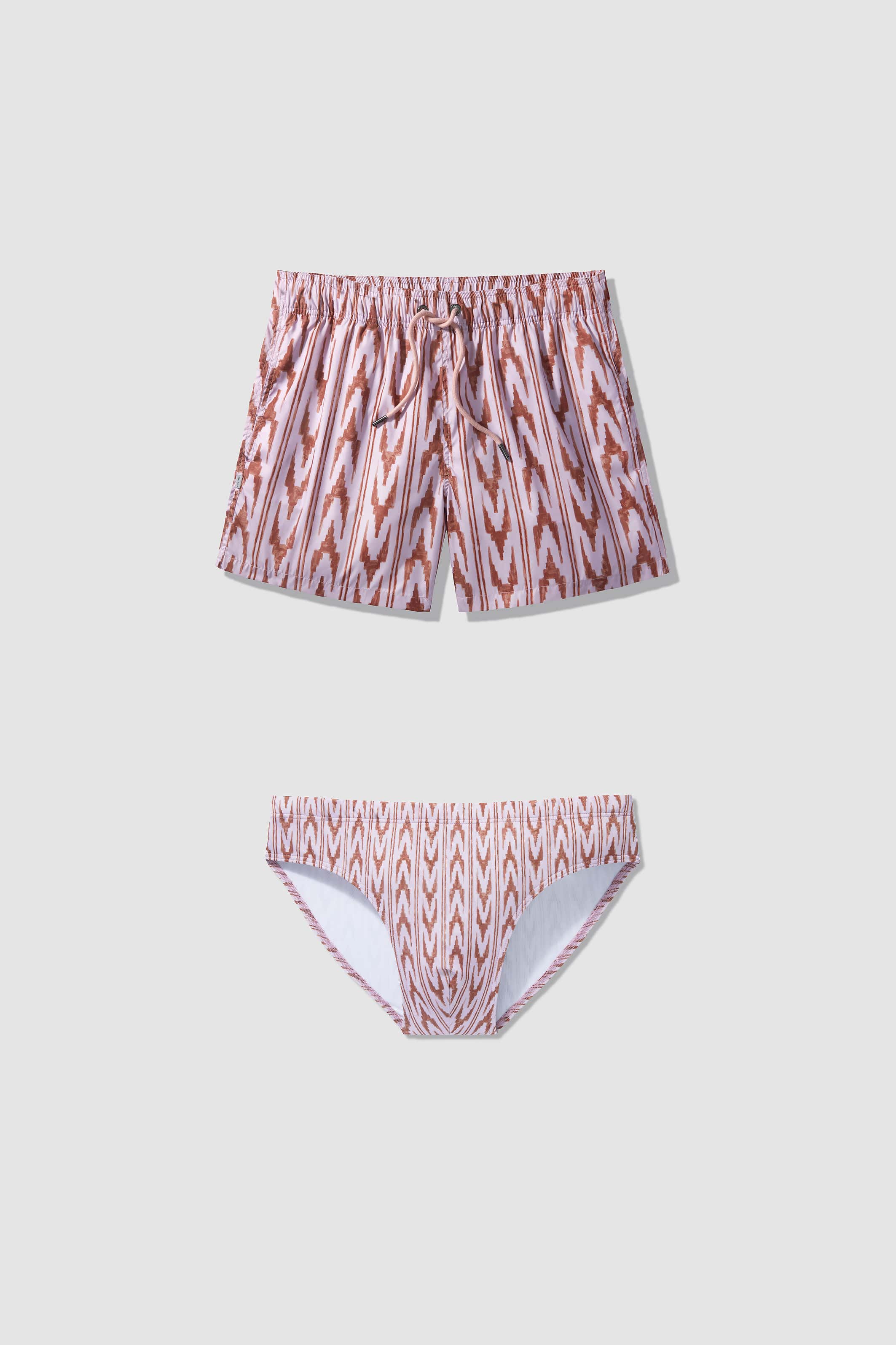 PINK ABROBAD SWIM SET