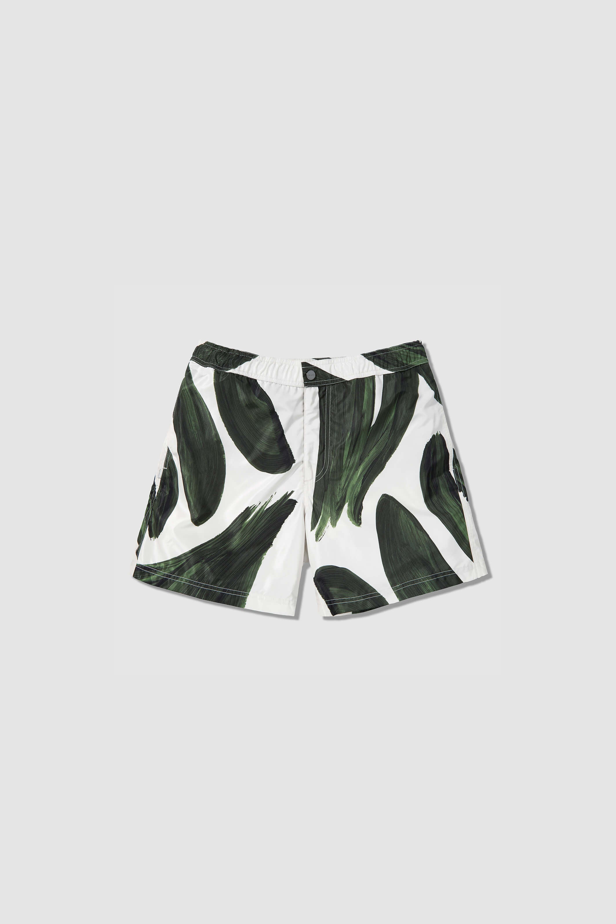 GREEN TALAR PRINT SWIM SHORTS